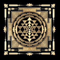 Golden Sri Yantra (white Background) Lightweight Hoodie | Artistshot