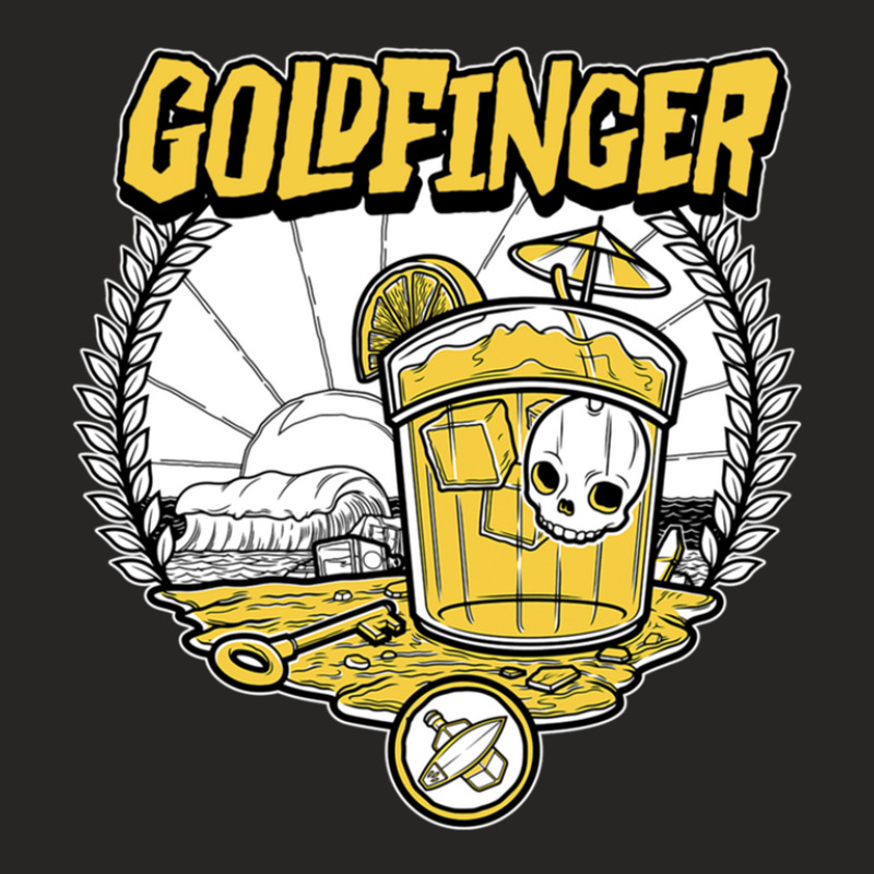 Goldfinger The Big Cartel Ladies Fitted T-Shirt by DenzilSmarr | Artistshot