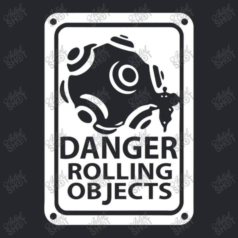 Danger Rolling Objects Crewneck Sweatshirt | Artistshot