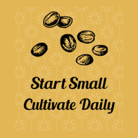 Start Small Cultivate Daily Vintage Hoodie And Short Set | Artistshot