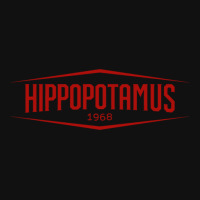 Hippopotamus Resto 1 Portrait Canvas Print | Artistshot