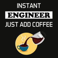 Instant Engineer Just Add Coffee Scorecard Crop Tee | Artistshot