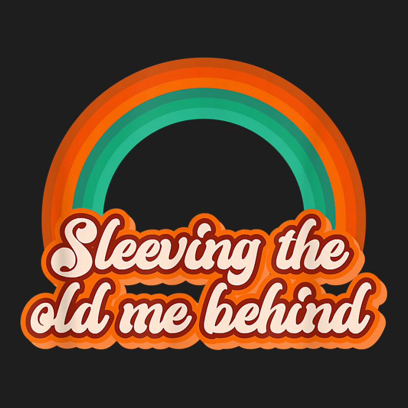 Sleeving The Old Me Behind, Groovy Bariatric Sleeve Surgery T Shirt Classic T-shirt by atereabag | Artistshot