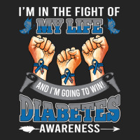 Diabetes Awareness In The Fight Of My Life I'm Going To Win 3/4 Sleeve Shirt | Artistshot