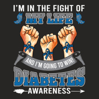 Diabetes Awareness In The Fight Of My Life I'm Going To Win Ladies Fitted T-shirt | Artistshot