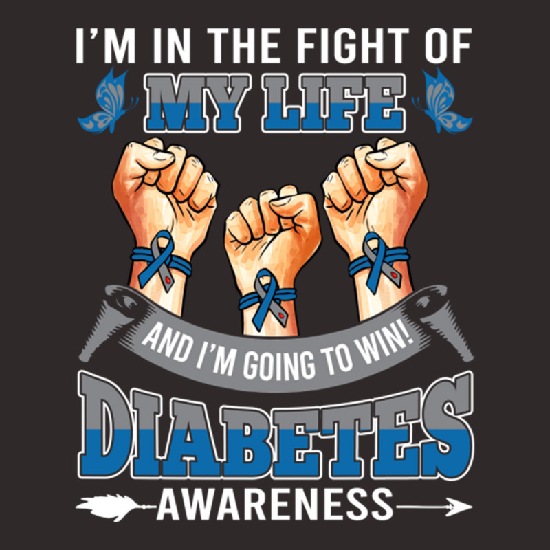 Diabetes Awareness In The Fight Of My Life I'm Going To Win Racerback Tank by LanaErica | Artistshot