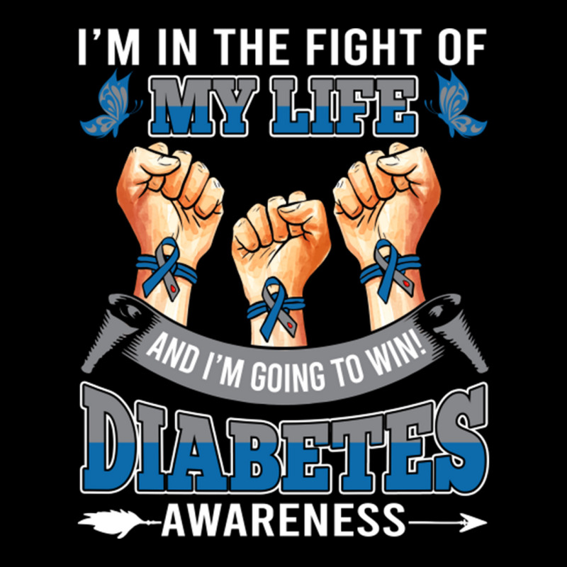 Diabetes Awareness In The Fight Of My Life I'm Going To Win Long Sleeve Shirts by LanaErica | Artistshot