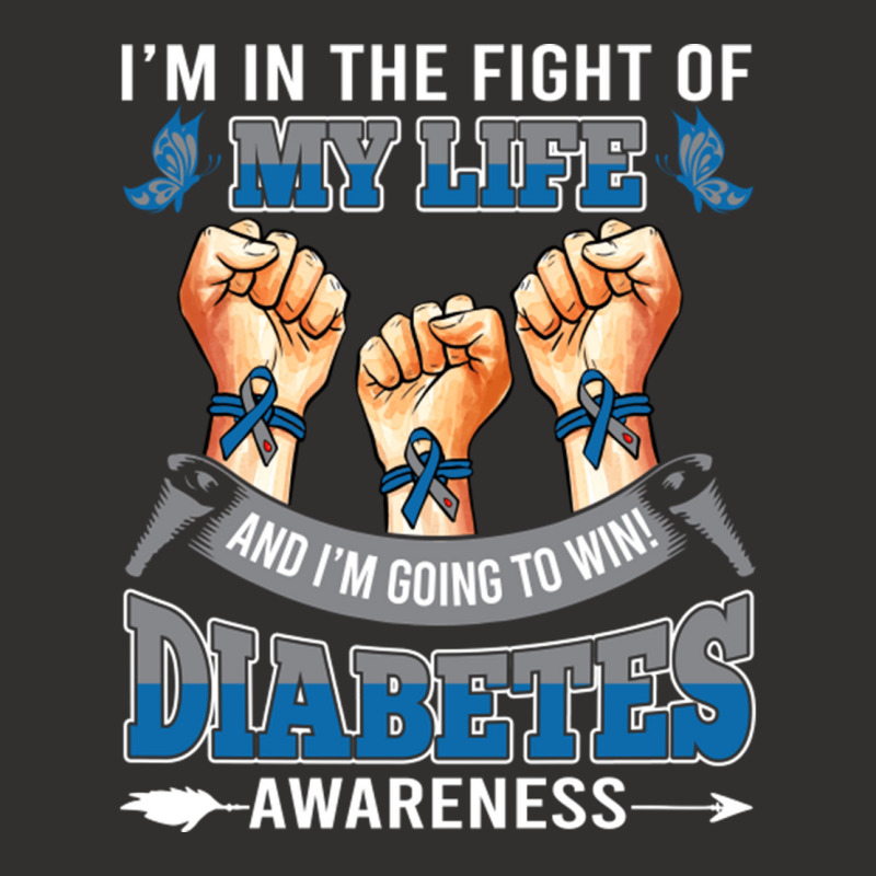 Diabetes Awareness In The Fight Of My Life I'm Going To Win Champion Hoodie by LanaErica | Artistshot