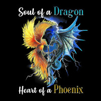 Soul Of A Dragon Heart Of A Phoenix Adjustable Cap | Artistshot