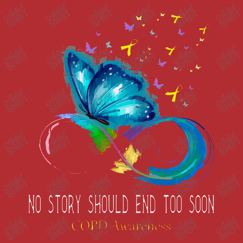 Copd Awareness   No Story Should End Too Soon C O P D Awareness Ladies Fitted T-Shirt by salamansik | Artistshot