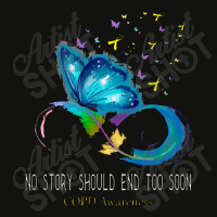 Copd Awareness   No Story Should End Too Soon C O P D Awareness Scorecard Crop Tee | Artistshot