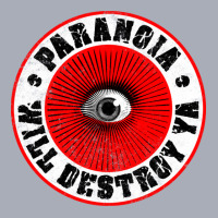 Paranoia Will Destroy Ya' Red Black Amp White Tank Dress | Artistshot