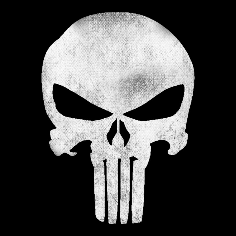 Punisher Skull Patch, Biker Skull Patches