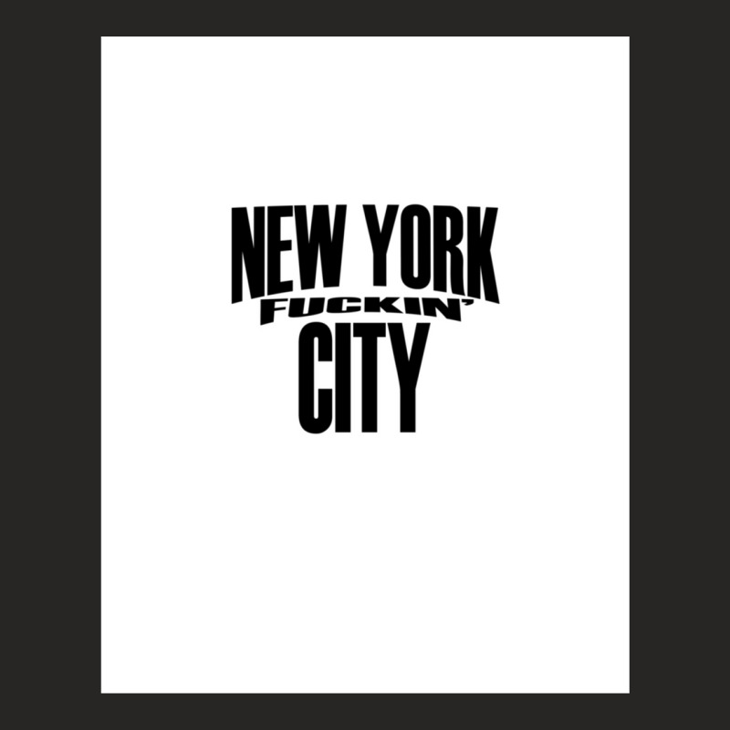 New York Fuckin 'city. Ladies Fitted T-Shirt by AnhTran | Artistshot