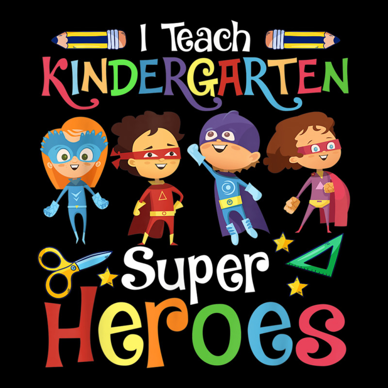 I Teach Kindergarten Superheroes Wellcome Back To School Pocket T-shirt | Artistshot