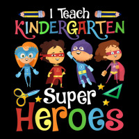 I Teach Kindergarten Superheroes Wellcome Back To School Men's Long Sleeve Pajama Set | Artistshot