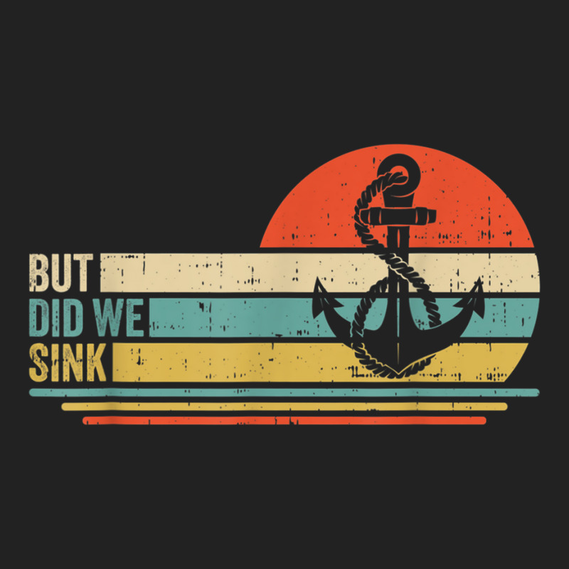 Boating But Did We Sink Pontoon Captain T Shirt Backpack | Artistshot