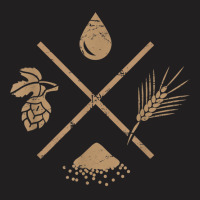 Water Barley Yeast Hops  Beer Homebrew T-shirt | Artistshot