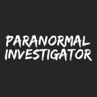 Paranormal Investigator Ghost Hunting Evp Halloween Ladies Fitted T-shirt | Artistshot