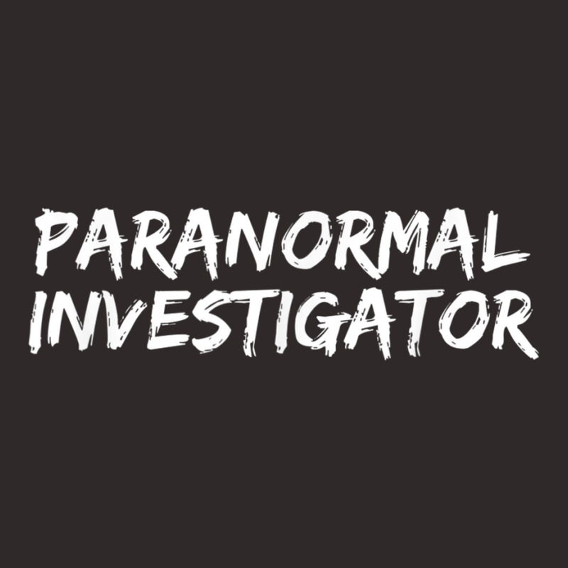 Paranormal Investigator Ghost Hunting Evp Halloween Racerback Tank by LucianaFoster | Artistshot