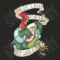 Alan A Dale   Oo De Lally Golly What A Day Roster Bard Robin Hood Ladies Fitted T-shirt | Artistshot