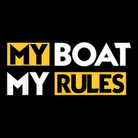 My Boat My Rules Sailboat Sail Boating Captain Sailing Yacht Adjustable Cap | Artistshot