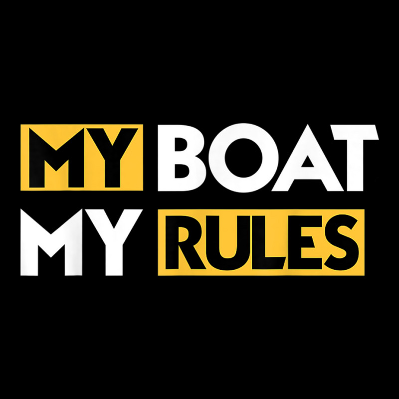 My Boat My Rules Sailboat Sail Boating Captain Sailing Yacht Adjustable Cap | Artistshot