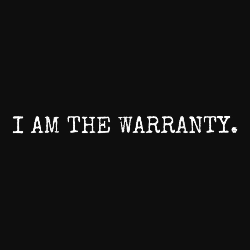 I Am The Warranty Shirt  I Fix It Myself Crop Top by SandraMarianela | Artistshot