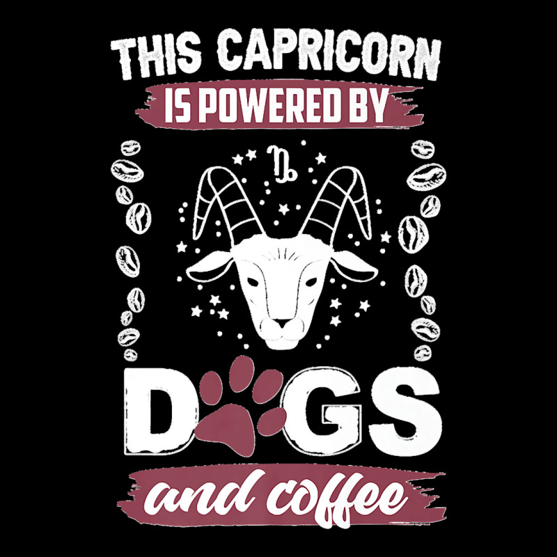 Capricorn Dog Lover Coffee Lover Horoscope Zodiac Sign Premium Adjustable Cap | Artistshot