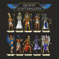 Egyptian Gods Ancient Mythology Pharaoh Anubis Thoth Horus Ladies Fitted T-shirt | Artistshot