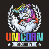 Unicorn Security Manly Muscular Unicorn Lovers Tank Top | Artistshot