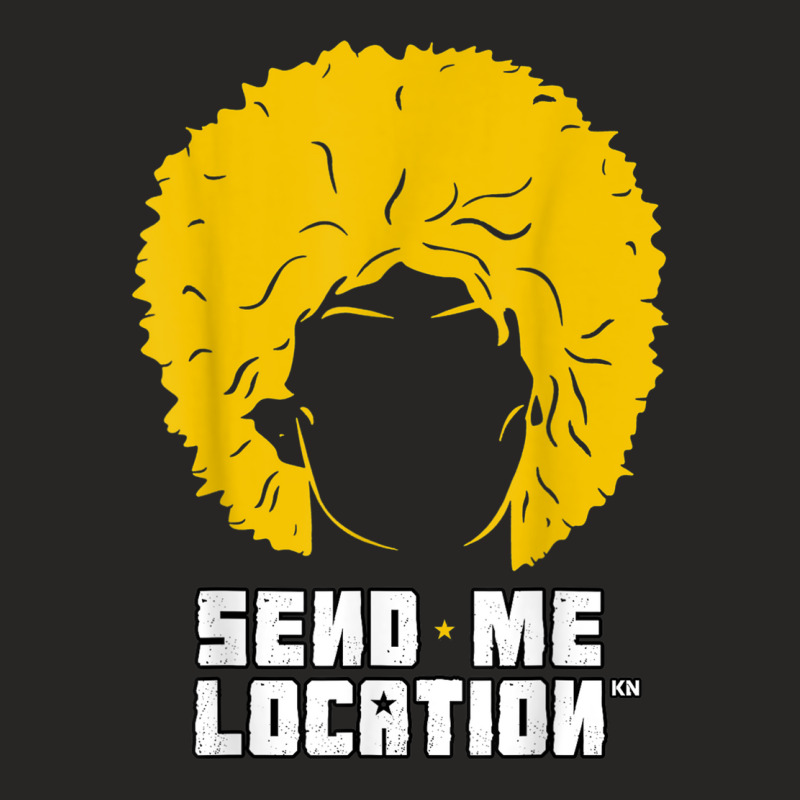 Send Me Location Papakha Hat Ladies Fitted T-Shirt by JohannaMay | Artistshot