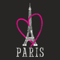 Eiffel Tower Heart Love Trip Paris Vintage Ladies Fitted T-shirt | Artistshot