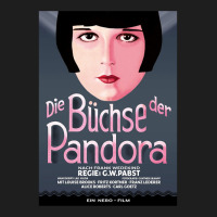 Pandora's Box - German Film Poster For The Silent Film Directed Classic T-shirt | Artistshot