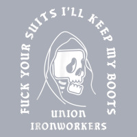 Union Ironworkers Reaper Skull Fuck Your Suits Tank Dress | Artistshot