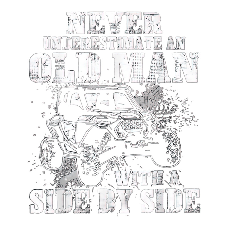 Never Underestimate An Old Man With A Side By Side Utv Crop Top by JaronKennedy | Artistshot