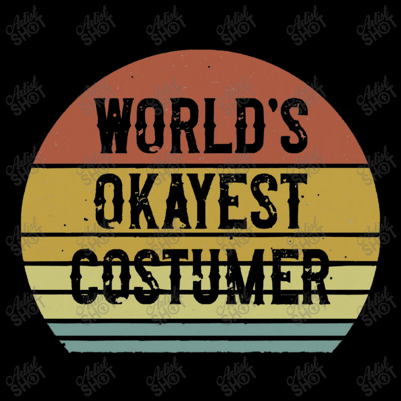 Costumer   World's Okayest Costumer V-neck Tee | Artistshot