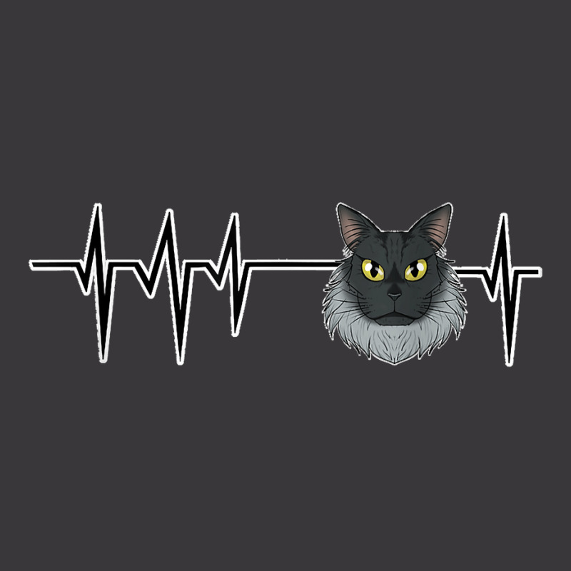 Cat Heartbeat I Cat Lover I Maine Coon Cat Ladies Curvy T-Shirt by KENNETHLEETINSLEY | Artistshot