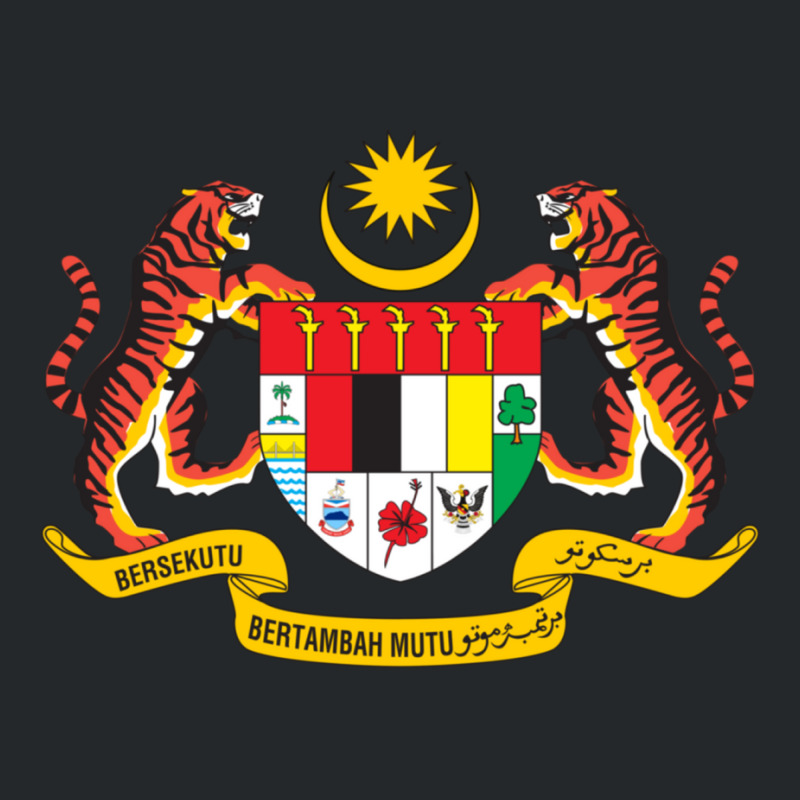 Coat Of Arms Of Malaysia Crewneck Sweatshirt by SamaraMcCullou | Artistshot