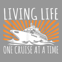 Funny Living Life One Cruise At A Time Shirt Cruise Cute T Shirt Women's V-neck T-shirt | Artistshot