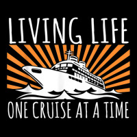 Funny Living Life One Cruise At A Time Shirt Cruise Cute T Shirt Youth Hoodie | Artistshot