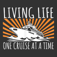 Funny Living Life One Cruise At A Time Shirt Cruise Cute T Shirt Baby Bodysuit | Artistshot