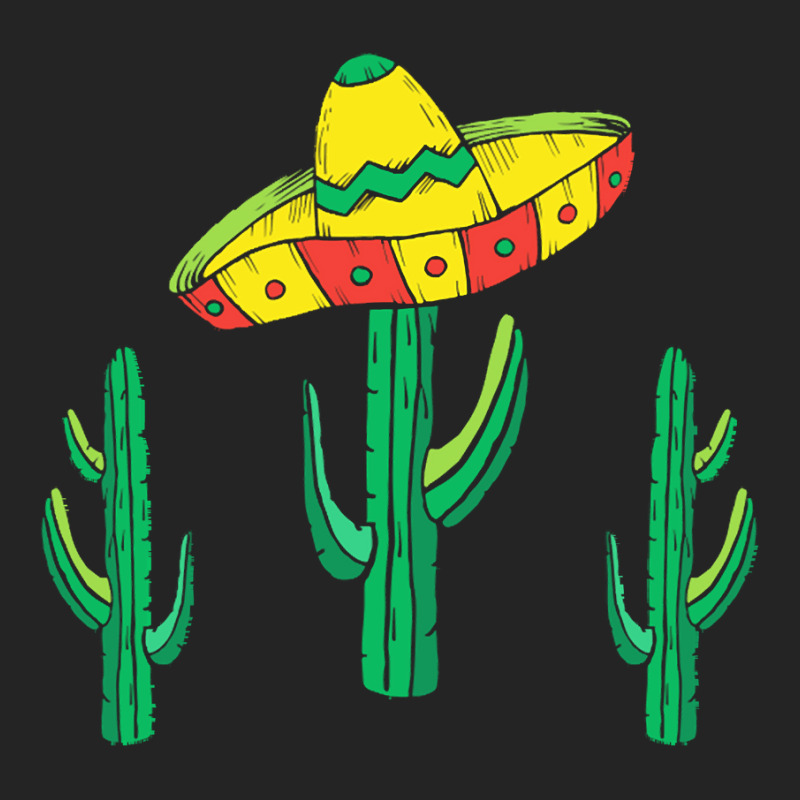 Cactus T  Shirt Mexican Sombrero Hat Cactus T  Shirt 3/4 Sleeve Shirt | Artistshot