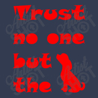 Trust Dog Red Graphics V-neck Tee | Artistshot