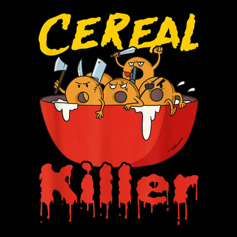 Serial Killer Parody Cereal Killer Maternity Scoop Neck T-shirt by JohannaMay | Artistshot