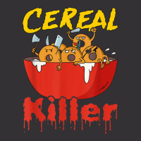 Serial Killer Parody Cereal Killer Vintage Hoodie And Short Set | Artistshot