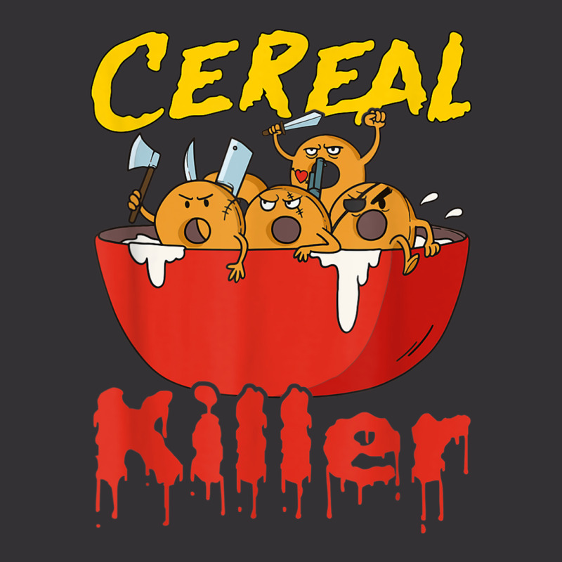 Serial Killer Parody Cereal Killer Vintage Hoodie And Short Set by JohannaMay | Artistshot