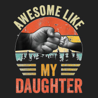 Awesome Like My Daughter Vintage Father's Day Backpack | Artistshot