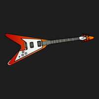 Electric Guitar Music Instrument Flying V Heavy Metal Classic T-shirt | Artistshot