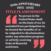 Title Ix 50th Anniversary U.s. Education Amendments Act 1972 Vintage Short | Artistshot